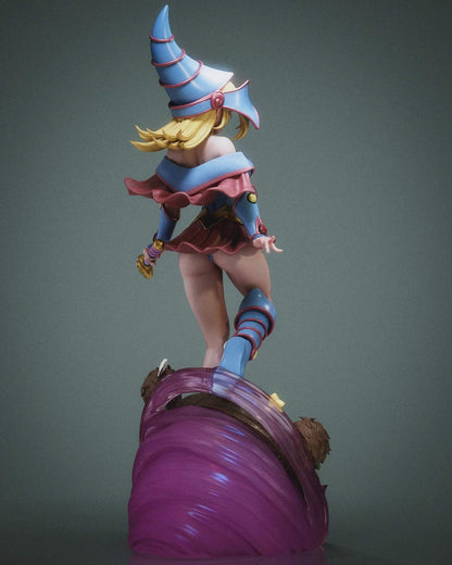 Dark Magician Girl Statue 3D-Printed Kit