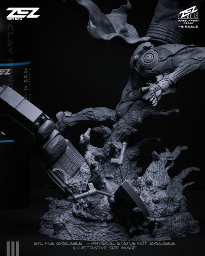 Darth Maul Statue 3D-Printed Kit