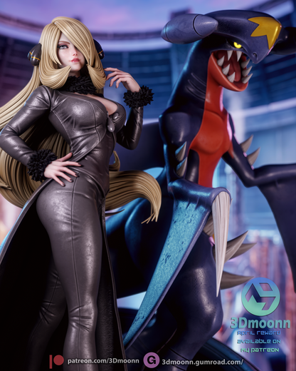 Cynthia Statue 3D-Printed Kit