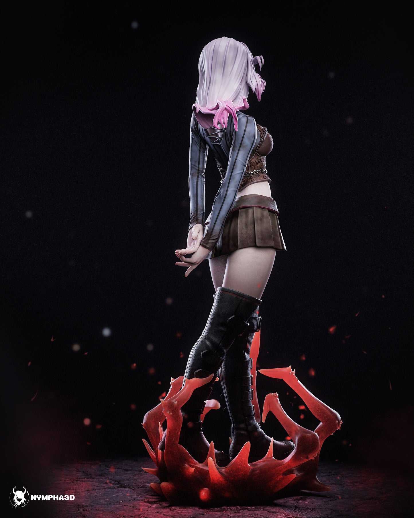Sable Ward Statue 3D-Printed Kit