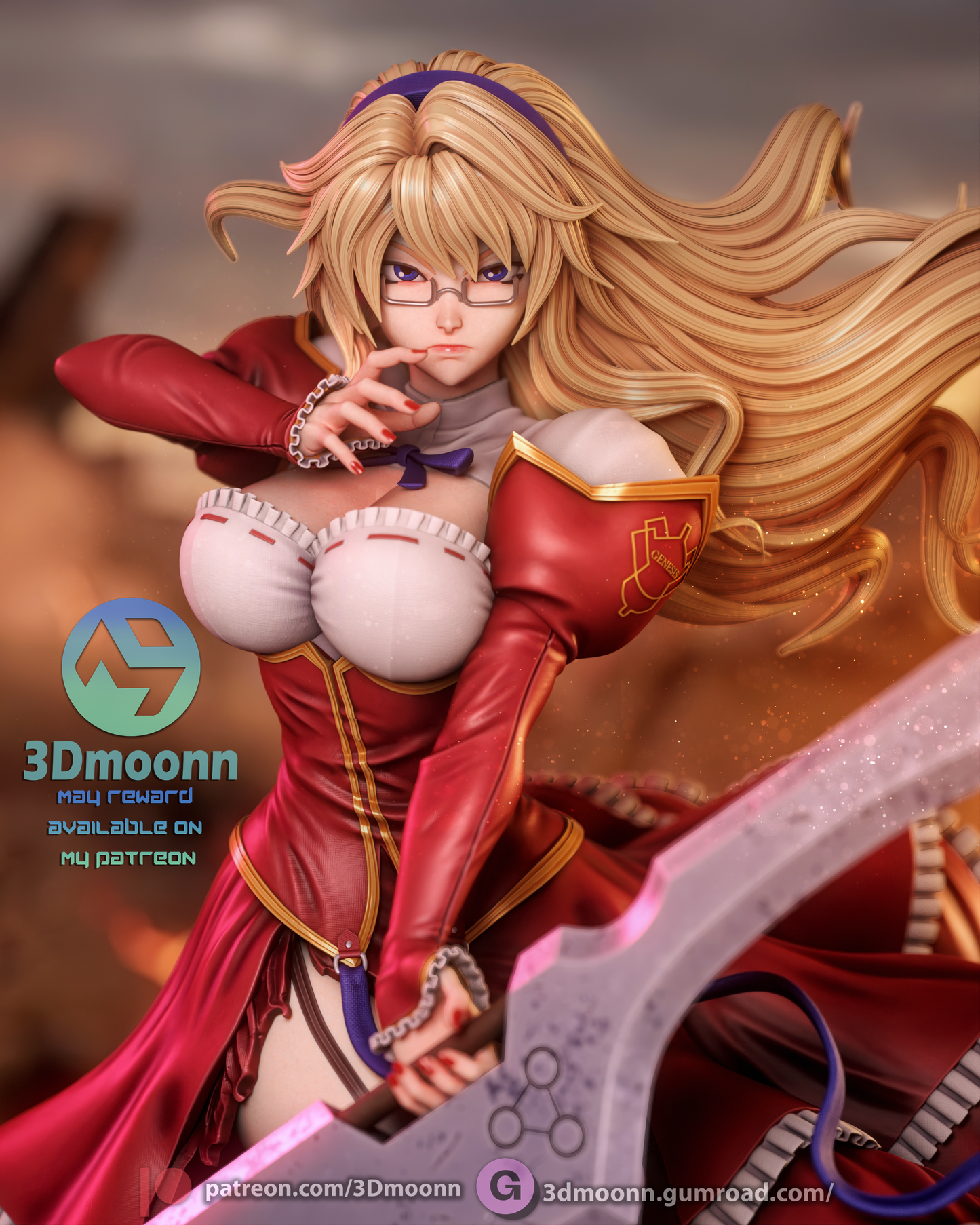Satellizer L Bridget 3D-Printed Kit