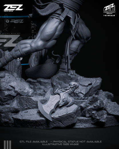 Hercules Statue 3D-Printed Kit