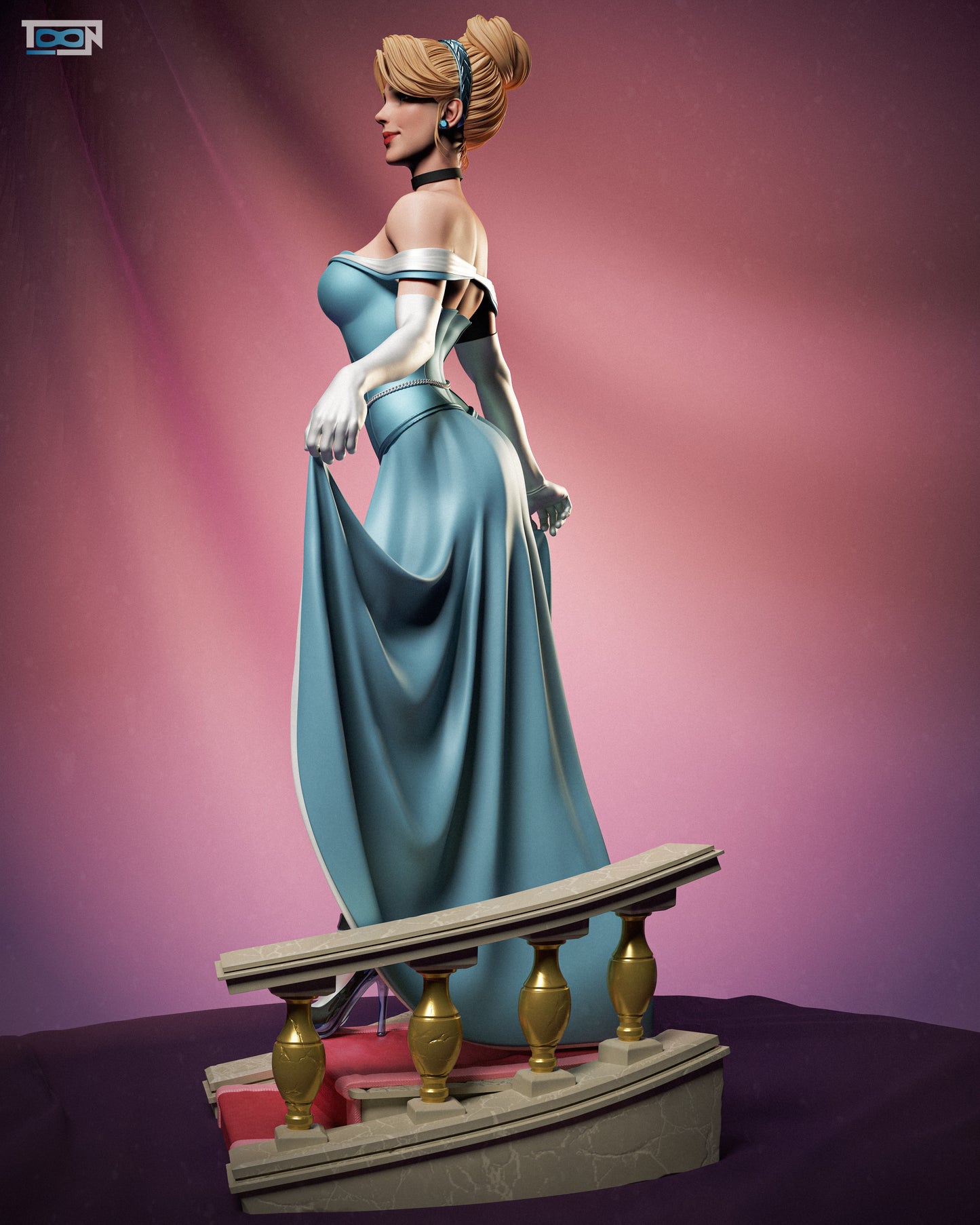 Cinderella Statue