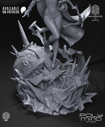 Storm Statue 3D-Printed Kit