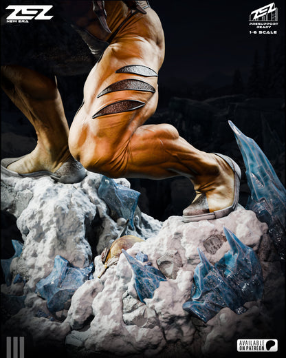 Sabretooth Statue 3D-Printed Kit