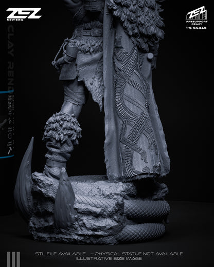 He-Man (Museum Pose) Statue 3D-Printed Kit