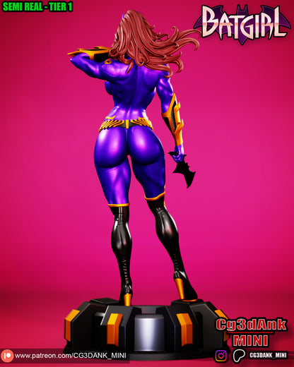 Batgirl Statue 3D-Printed Kit