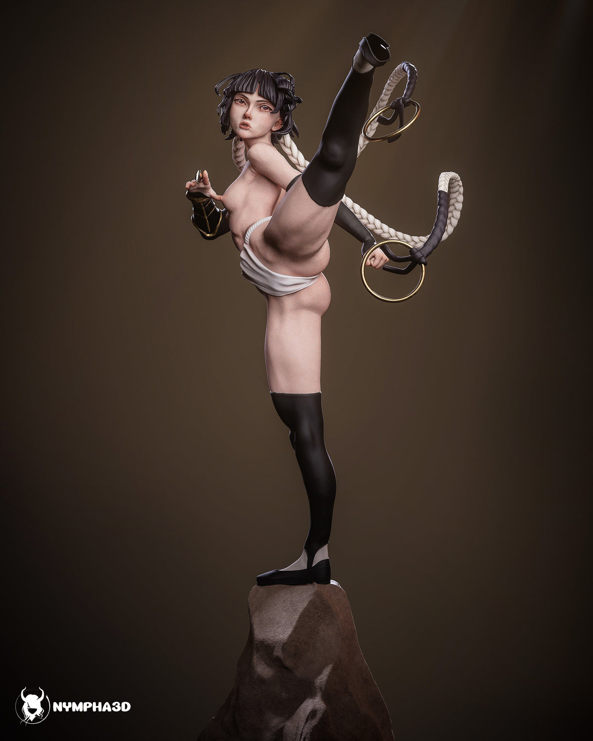 Soifon Statue 3D-Printed Kit
