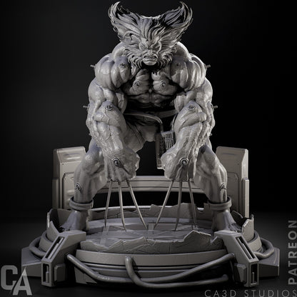 Wolverine (Weapon X) Statue