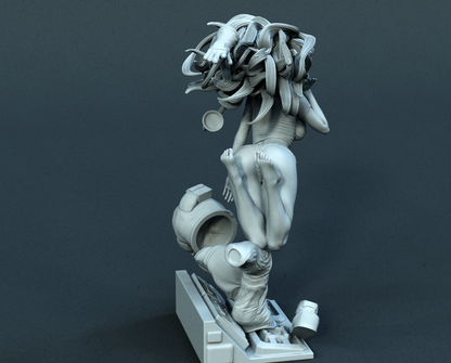 Astronaut Pinup Statue 3D-Printed Kit