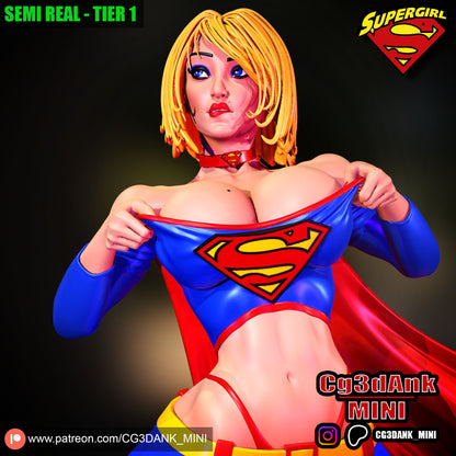 Supergirl Statue