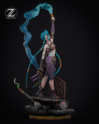 Jinx Statue 3D-Printed Kit