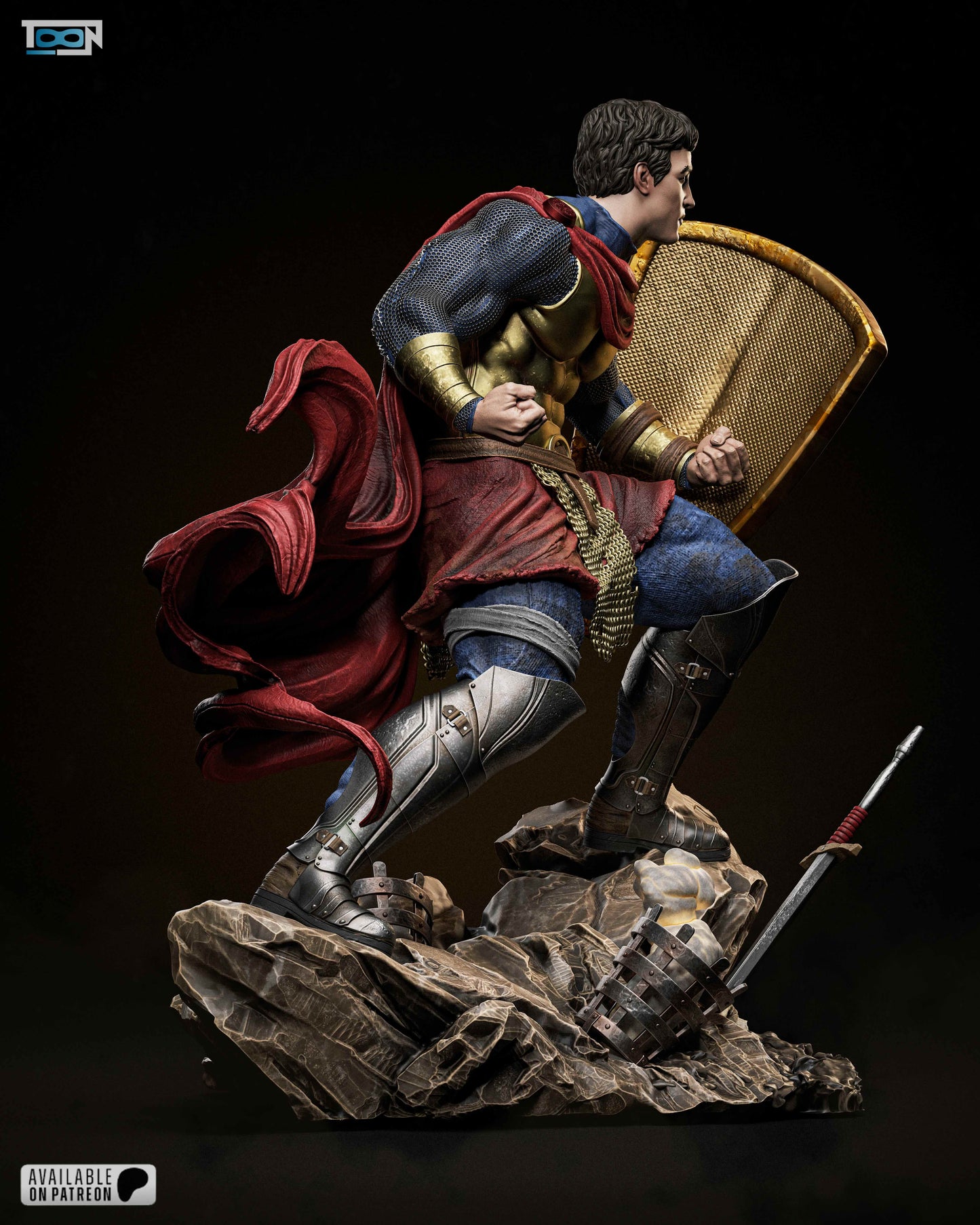 Erick Statue 3D-Printed Kit