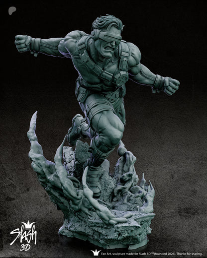 Cyclops Statue 3D-Printed Kit