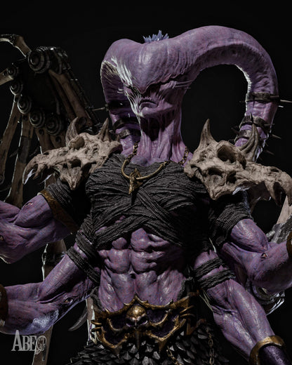 Ninefold Sorcerer Statue 3D-Printed Kit