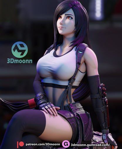 Tifa Statue