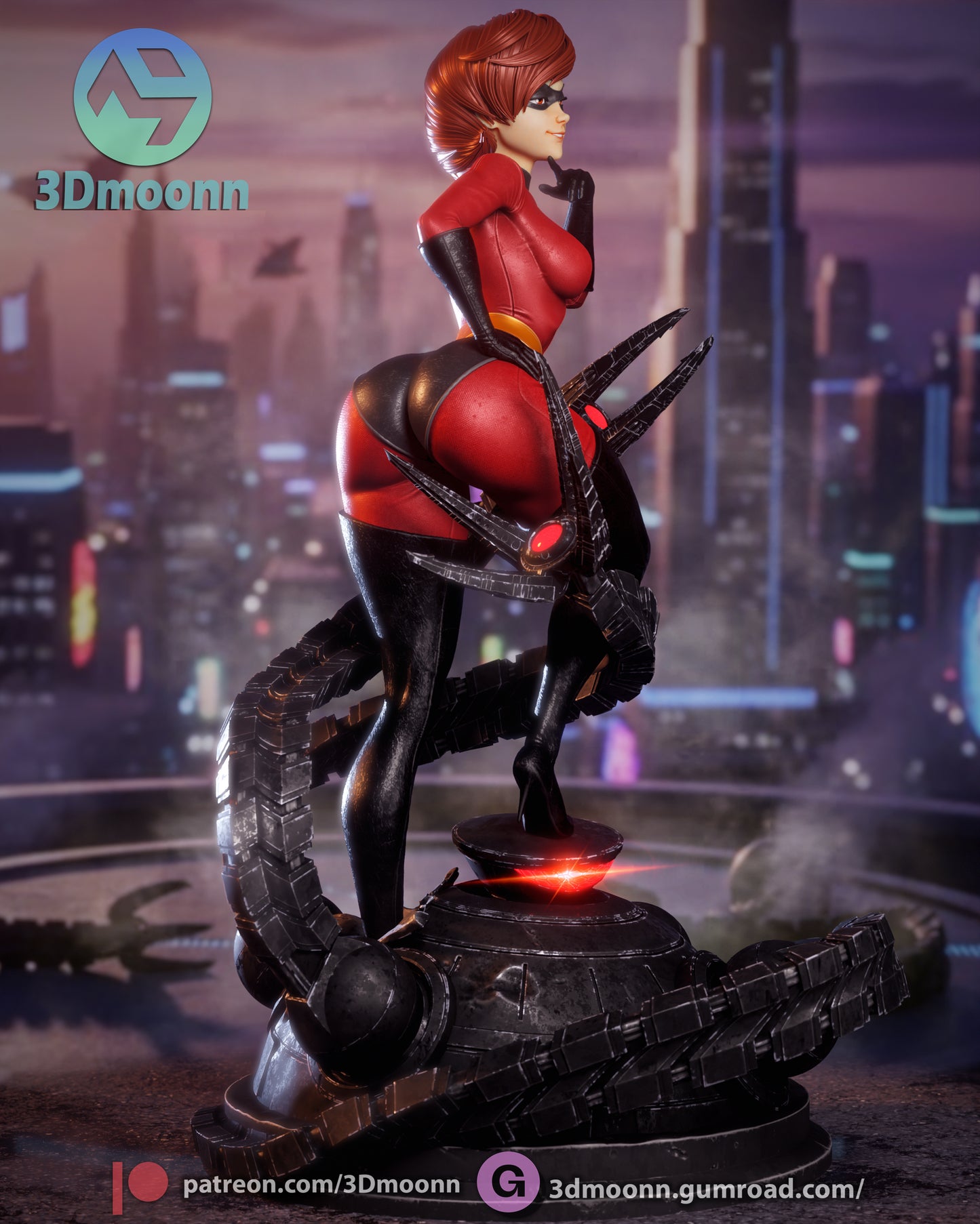 Elastigirl Statue