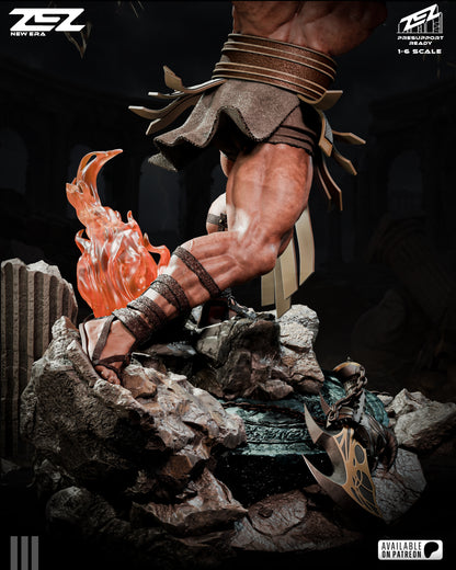 Hercules Statue 3D-Printed Kit