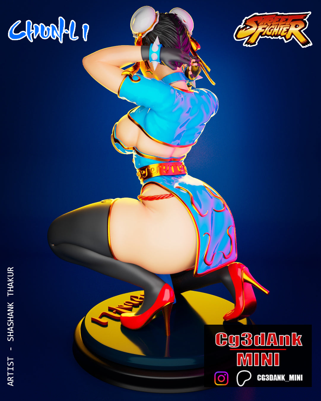 Chun-Li Statue