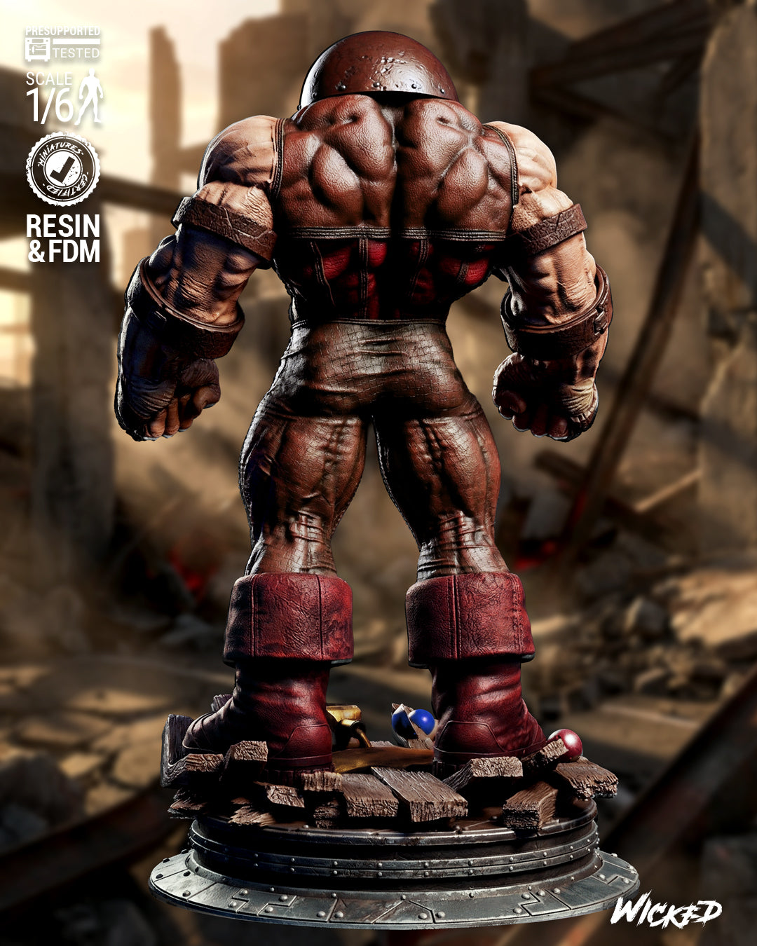 Juggernaut Statue 3D-Printed Kit