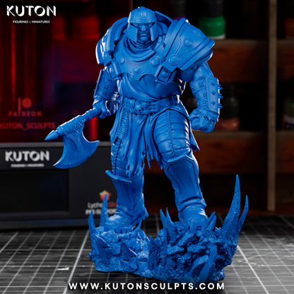 Ram Man Statue 3D-Printed Kit