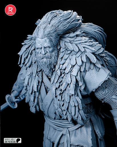 Great Shinobi Owl Statue 3D-Printed Kit