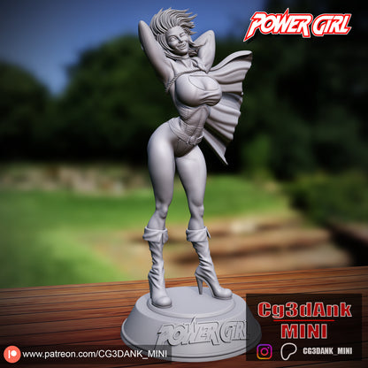 Power Girl Statue