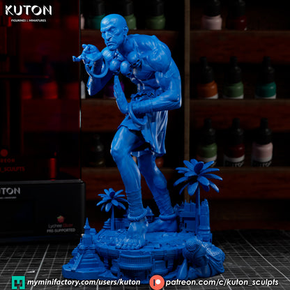 Dhalsim Statue 3D-Printed Kit