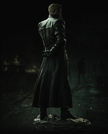 Albert Wesker Statue 3D-Printed Kit