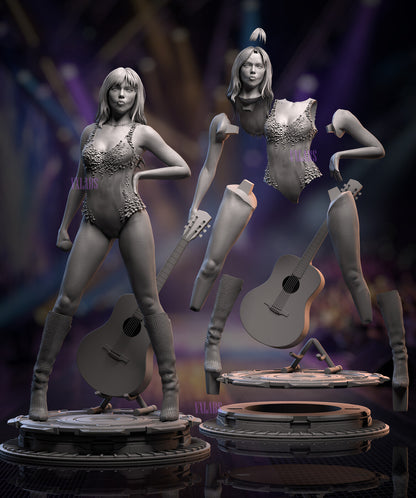 Taylor Statue 3D-Printed Kit