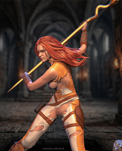 Teela Statue 3D-Printed Kit