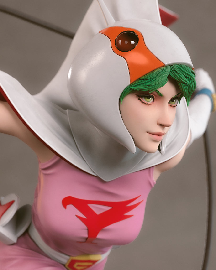 Jun The Swan Statue 3D-Printed Kit