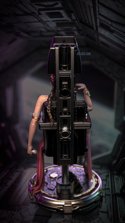 Princess Leia - Rebel Throne Statue