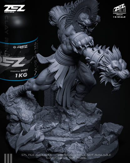 Hercules Statue 3D-Printed Kit