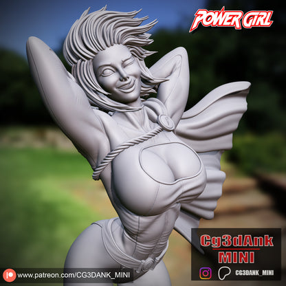 Power Girl Statue