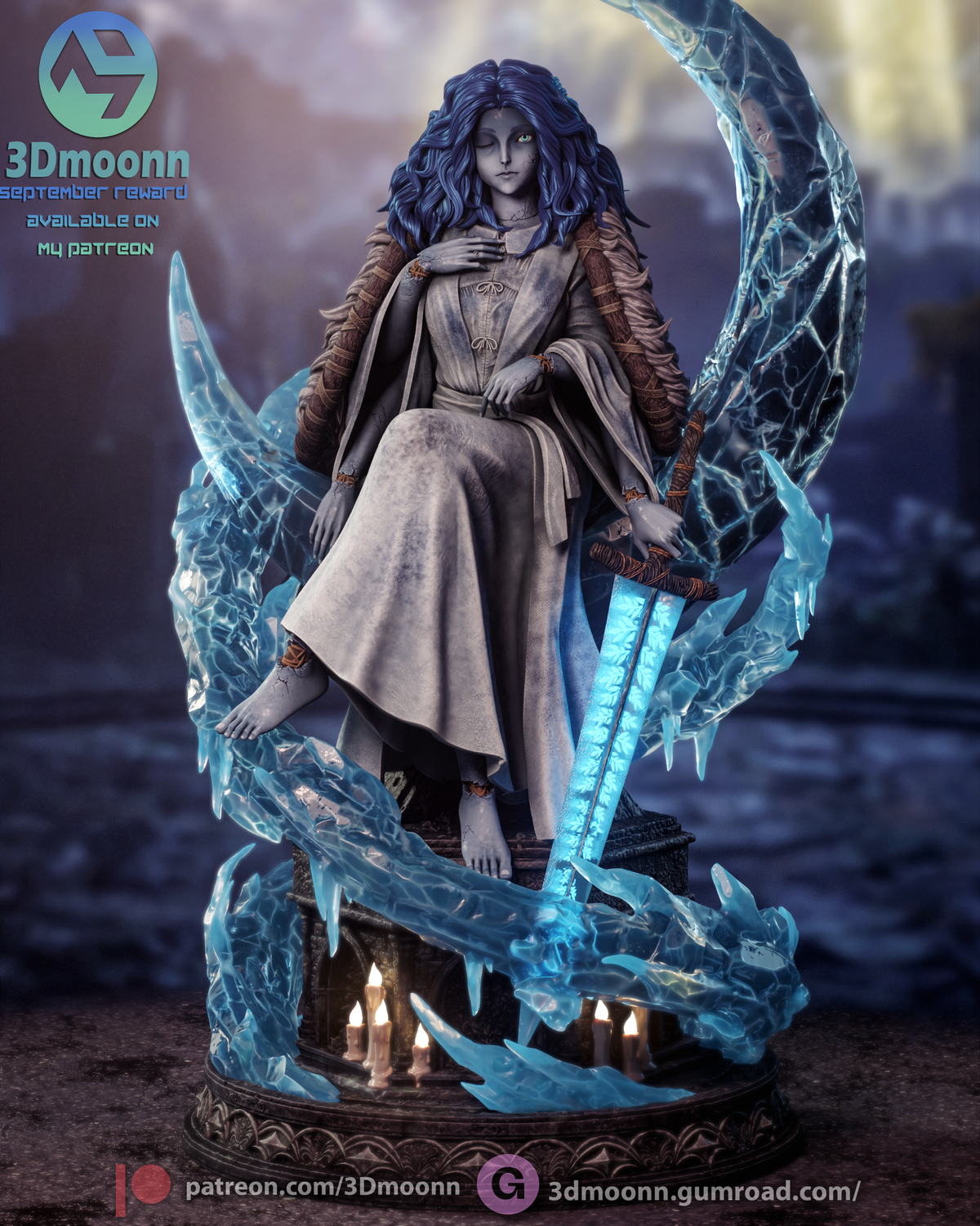 Ranni The Witch 3D-Printed Kit