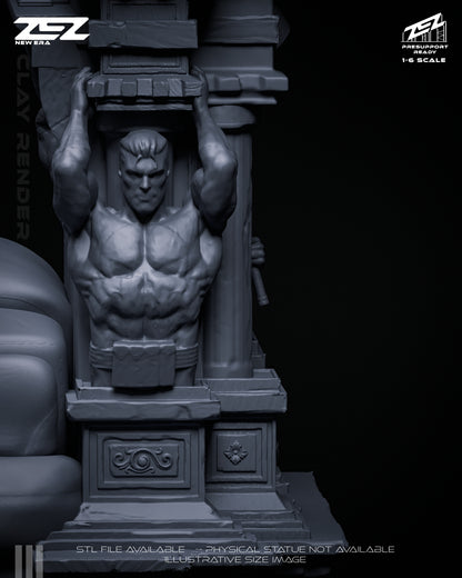 Kingpin Statue 3D-Printed Kit