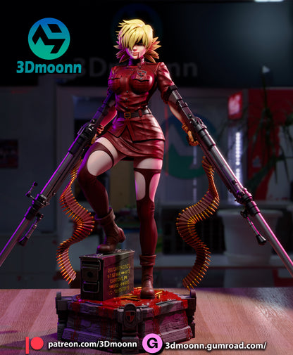 Seras Victoria - Hellsing Statue