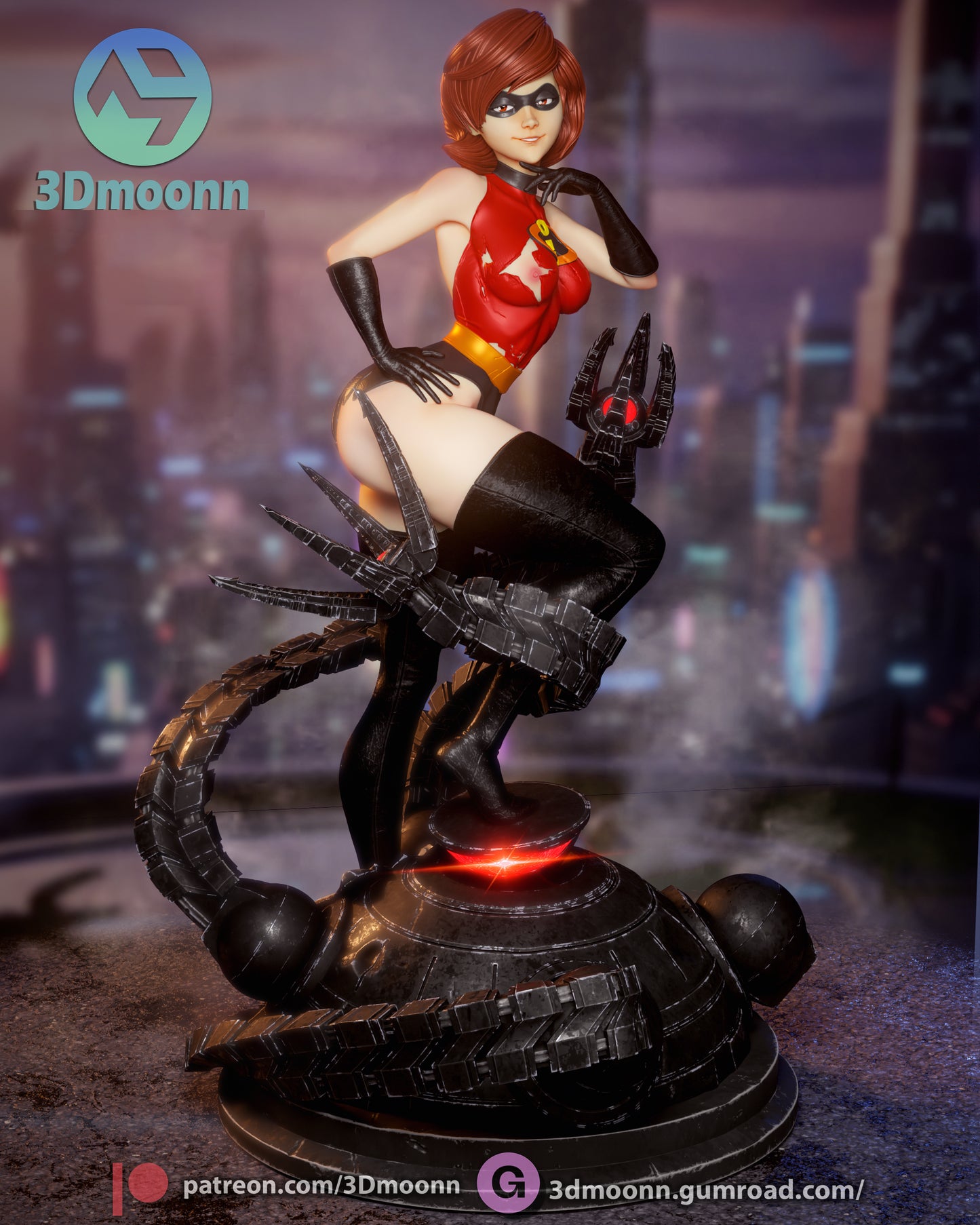Elastigirl Statue