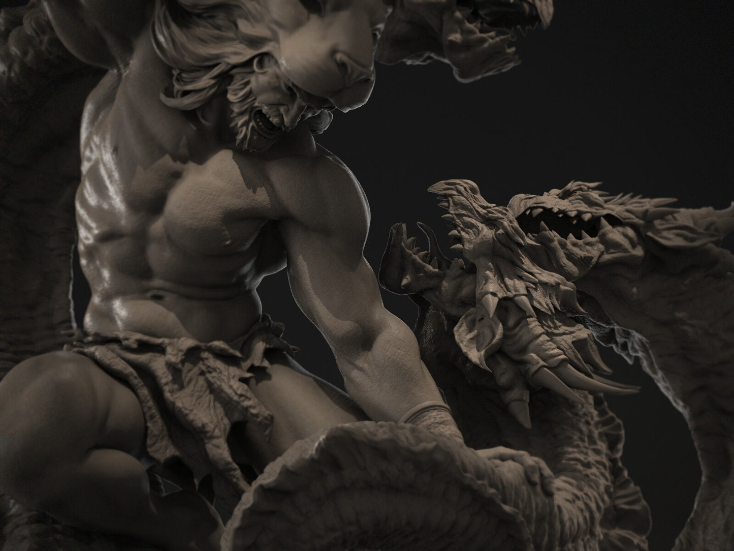 Hercules Statue