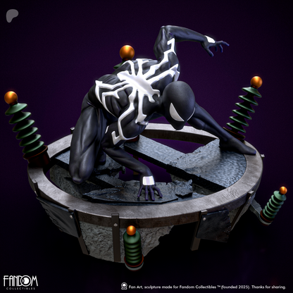 Spiderman Statue 3D-Printed Kit