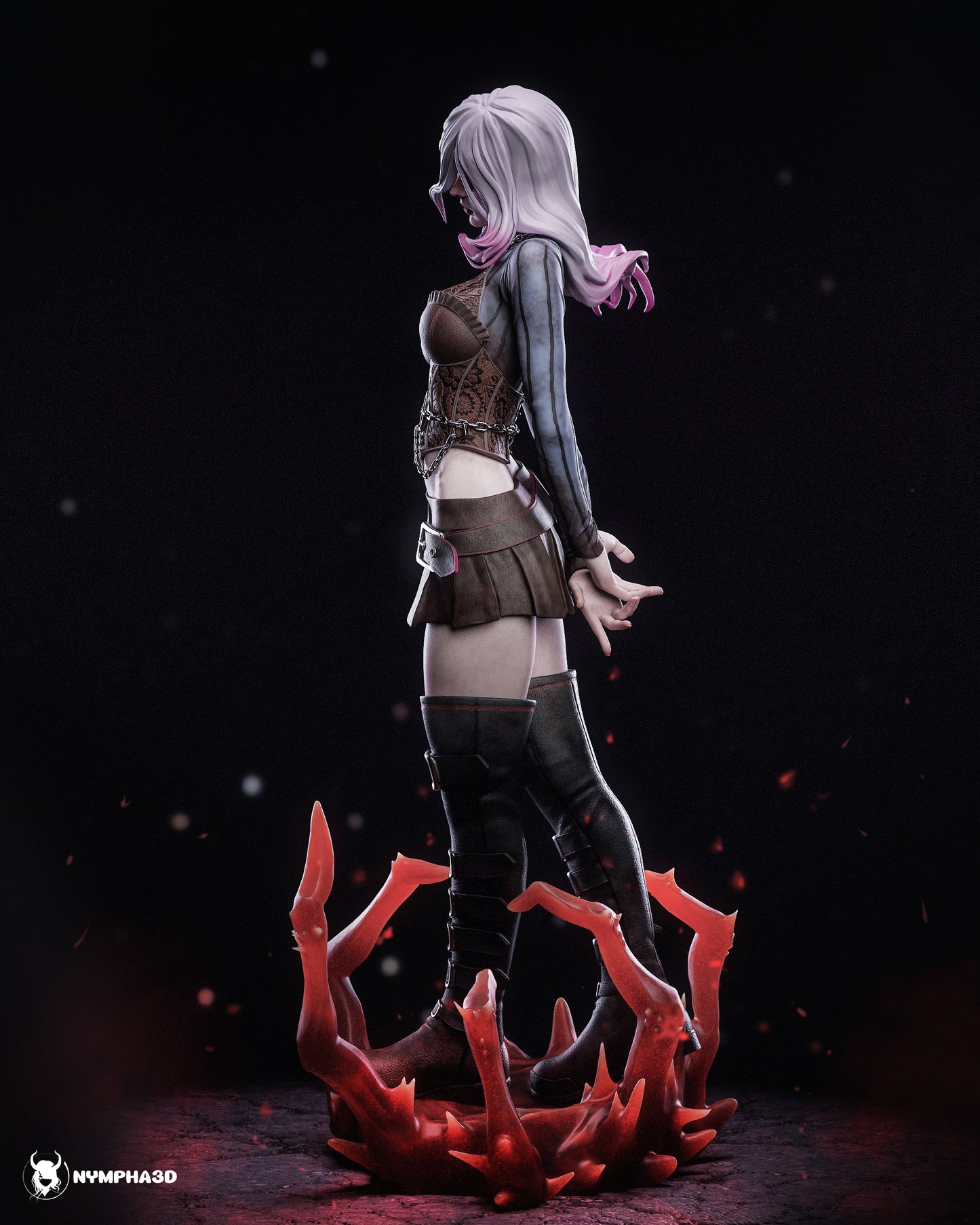 Sable Ward Statue 3D-Printed Kit