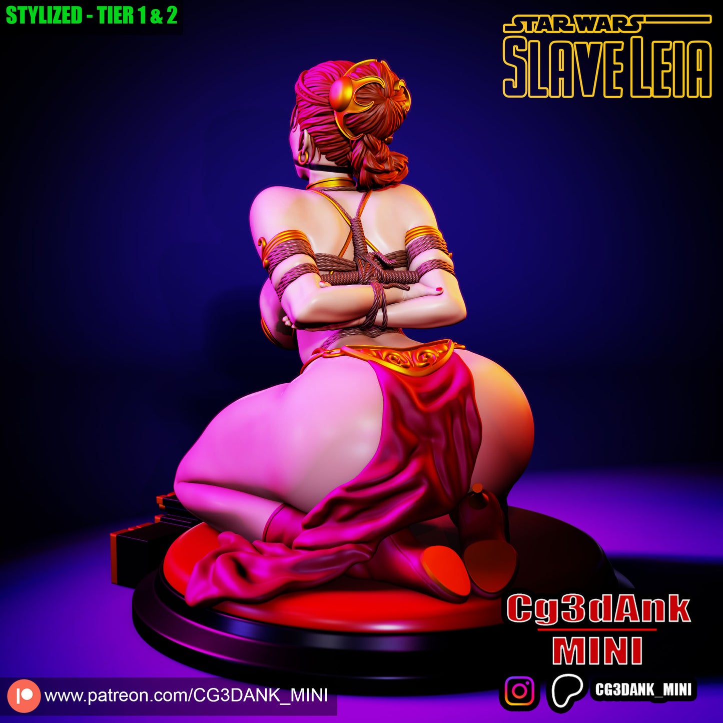 Slave Leia Statue