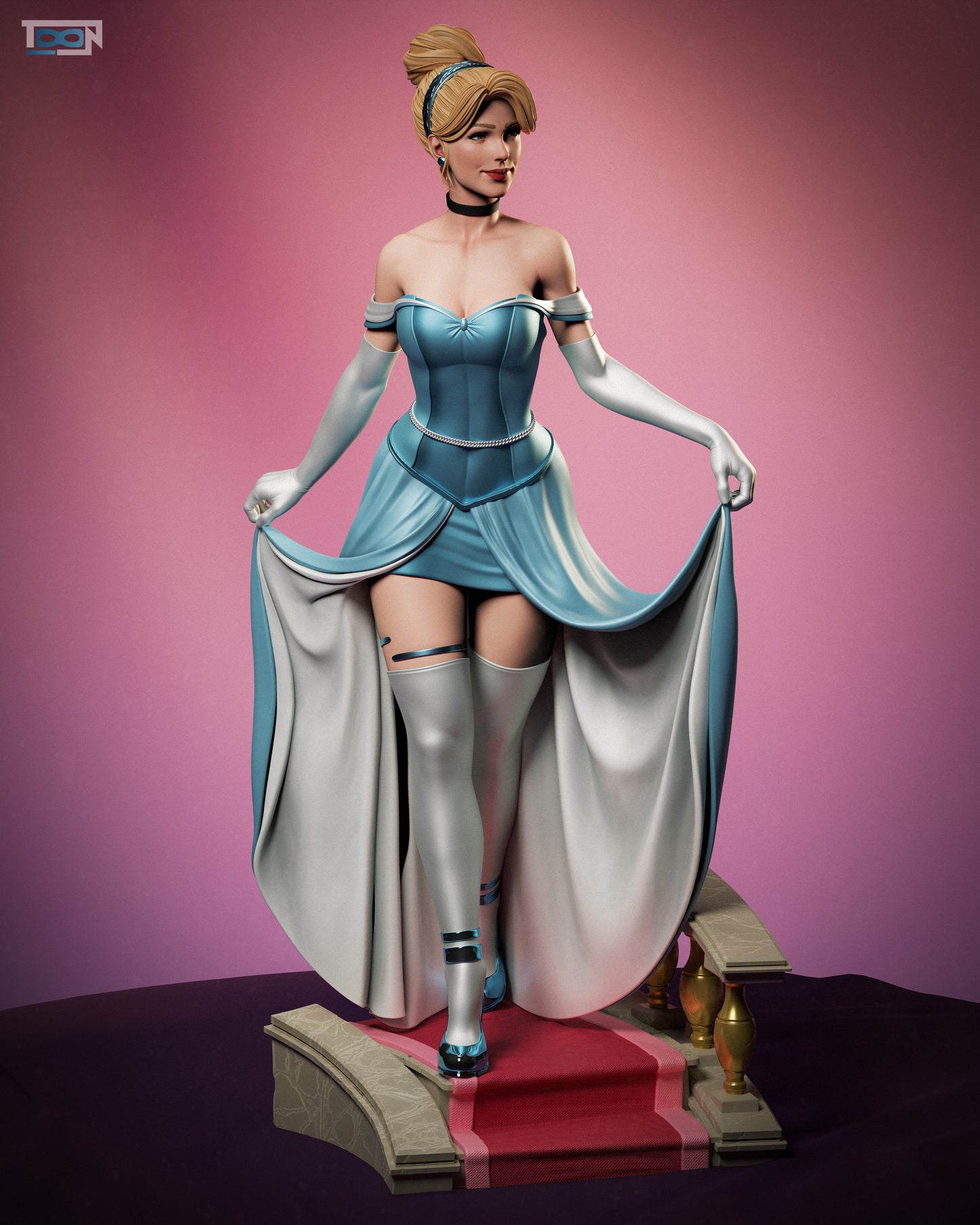 Cinderella Statue