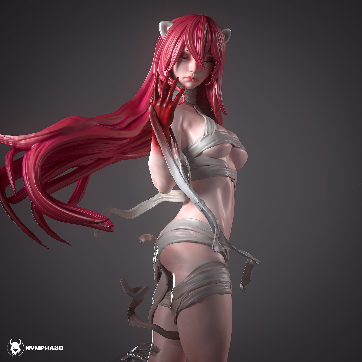Lucy (Elfen Lied) Statue