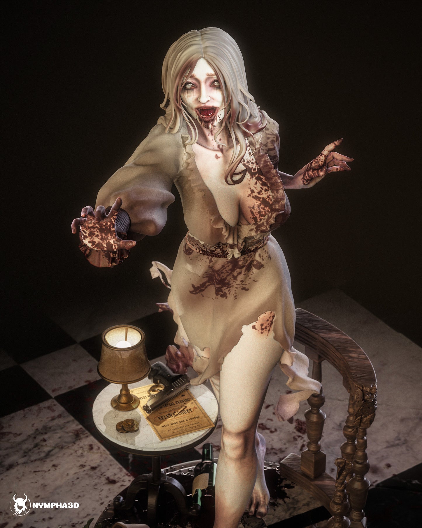 Selena Corey Statue 3D-Printed Kit