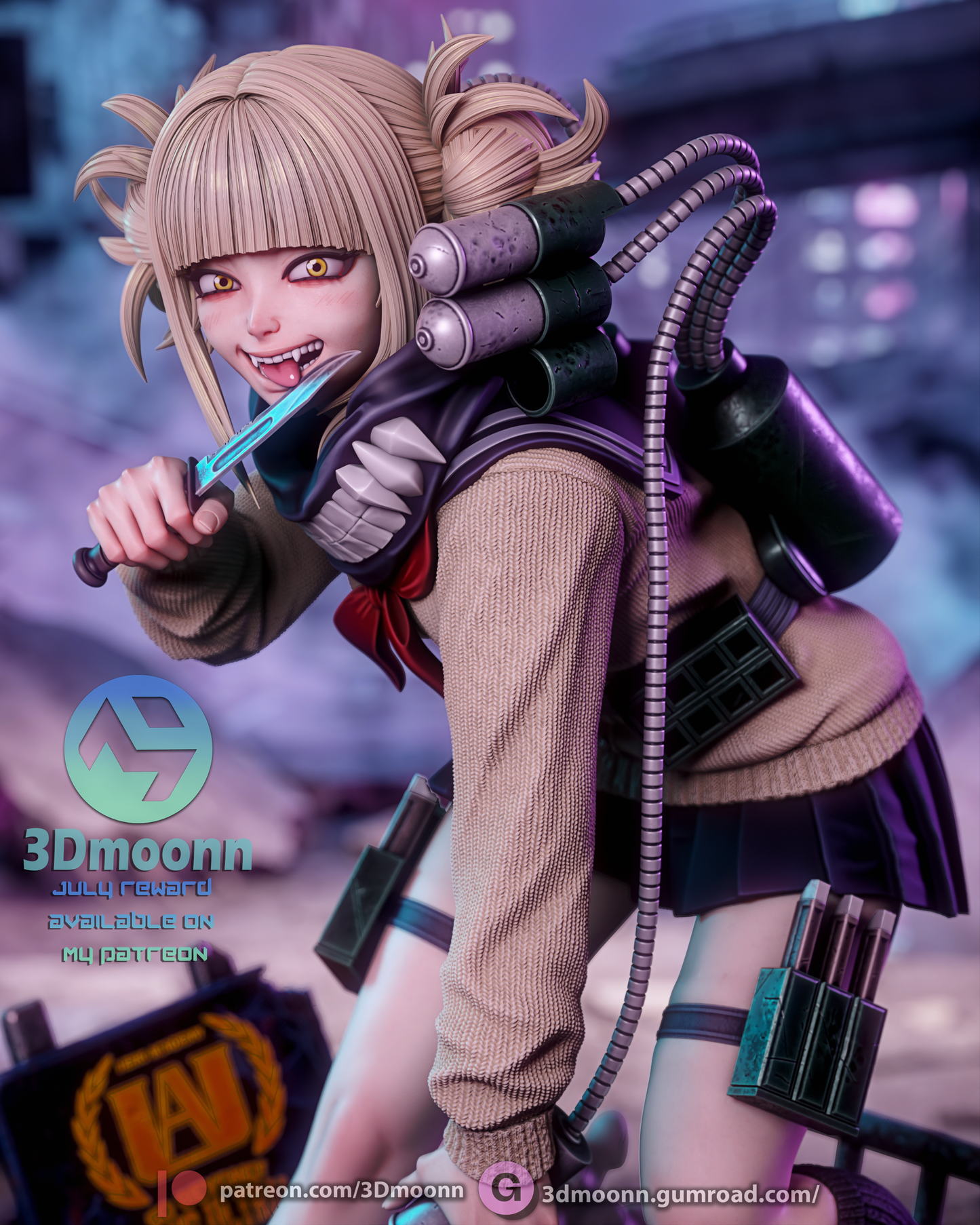 Himiko Toga 3D-Printed Kit