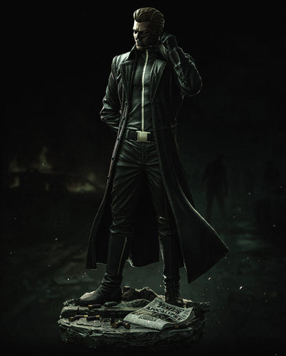 Albert Wesker Statue 3D-Printed Kit