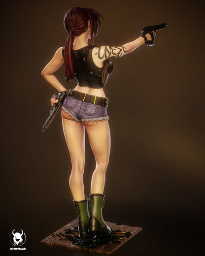 Revy Statue 3D-Printed Kit