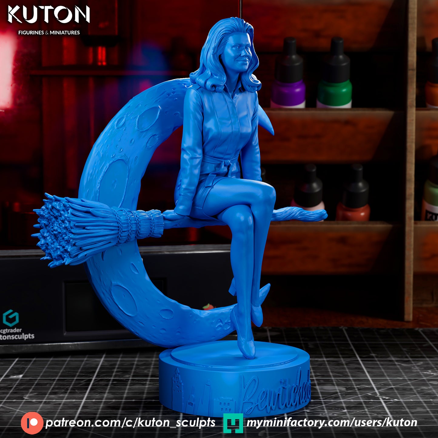 Bewitched Statue 3D-Printed Kit